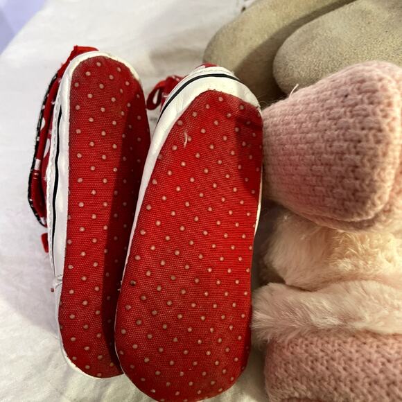 Lot of 5 pair Baby Shoes Minnie Mouse, Stepping Stones, Teeny toes CHP Plus - Picture 10 of 12